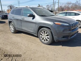 2015 Jeep Cherokee Limited with VIN 1C4PJMDS1FW533060, listed as a IAAI auction lot 41796305 with 199,175 mi miles and . Bid and sale history available at DreamBid. Image 1.
