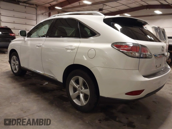 2015 Lexus RX 350 with VIN 2T2BK1BA5FC331407, listed as a IAAI auction lot 41945062 with 109,600 mi miles and . Bid and sale history available at DreamBid. Image 3.