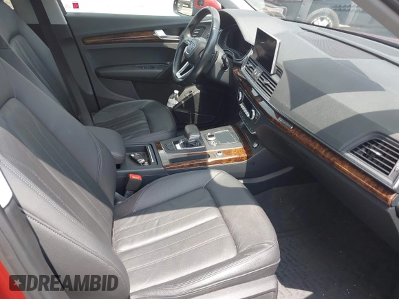2018 Audi Q5 Premium Plus with VIN WA1BNAFY1J2036129, listed as a IAAI auction lot 42637234 with 75,016 mi miles and . Bid and sale history available at DreamBid. Image 5.