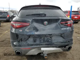 2019 Alfa Romeo Stelvio Ti with VIN ZASPAKBN4K7C42498, listed as a Copart auction lot 43219645 with 102,115 mi miles and Clean title. Bid and sale history available at DreamBid. Image 6.