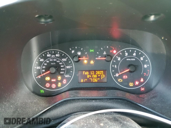 2021 Ram ProMaster City Cargo Tradesman SLT with VIN ZFBHRFBB9M6U48933, listed as a Copart auction lot 43984095 with 84,198 mi miles and Non Repairable. Bid and sale history available at DreamBid. Image 9.