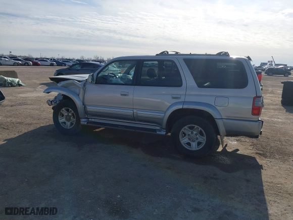2000 Toyota 4Runner Limited with VIN JT3HN87R7Y9041812, listed as a IAAI auction lot 41322206 with 206,152 mi miles. Bid and sale history available at carsss.com. Image 14.