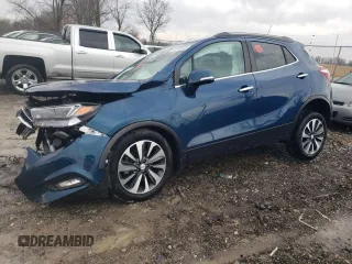 2019 Buick Encore Essence with VIN KL4CJGSM8KB939580, listed as a Copart auction lot 46293545 with Not Provided miles and Salvage Title. Bid and sale history available at carsss.com. Image 1.