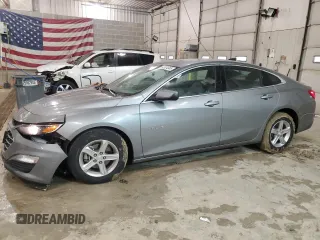 2024 Chevrolet Malibu LS with VIN 1G1ZB5ST9RF251544, listed as a Copart auction lot 42824345 with 3,591 mi miles and Salvage Title. Bid and sale history available at DreamBid. Image 1.