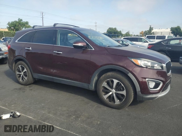 2017 Kia Sorento EX z VIN 5XYPH4A56HG290145, wystawiony jako Copart lot #59719465 z przebiegiem 79 057 mil mil oraz Szkoda całkowita • Salvage title. Historia ofert i sprzedaży dostępna na DreamBid. Obrazek 4.