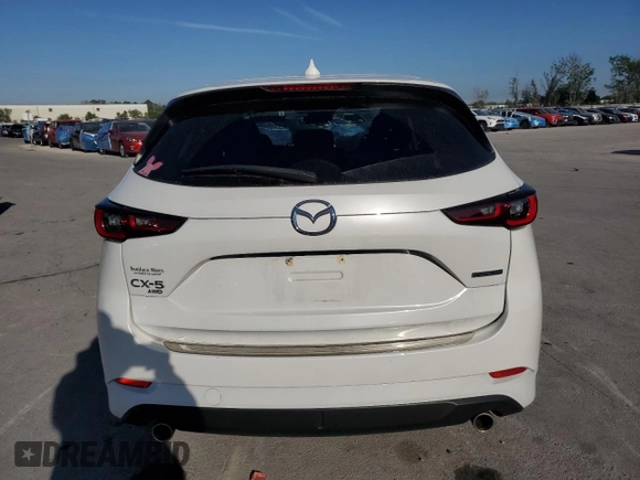2024 Mazda CX-5 S Select with VIN JM3KFBBLXR0501024, listed as a Copart auction lot 49867335 with 13,150 mi miles and Non Repairable. Bid and sale history available at carsss.com. Image 6.