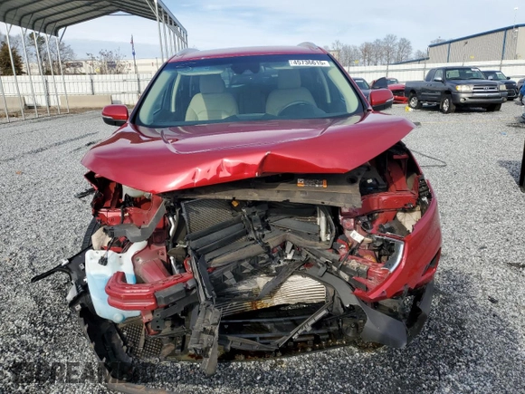 2020 Ford Edge SEL with VIN 2FMPK3J91LBA53635, listed as a Copart auction lot 45736615 with 88,430 mi miles and Salvage title. Bid and sale history available at DreamBid. Image 5.