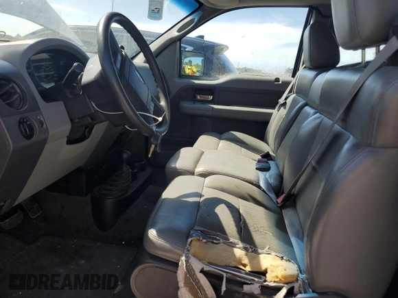 2006 Ford F-150 STX with VIN 1FTRX14W46KD99130, listed as a Copart auction lot 58384495 with 2,871,285 mi miles and Clean title. Bid and sale history available at DreamBid. Image 7.