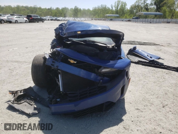 2020 Chevrolet Camaro 1LT with VIN 1G1FB1RS4L0149989, listed as a Copart auction lot 53254415 with Not provided miles and Salvage title. Bid and sale history available at DreamBid. Image 5.