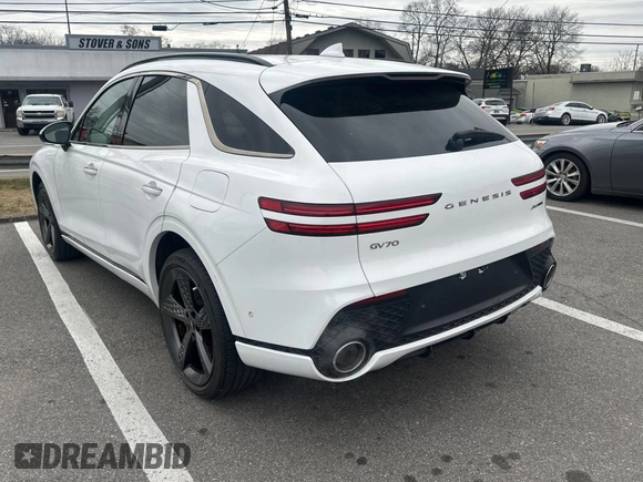 2022 Genesis GV70 Sport z VIN KMUMCDTC5NU011241, wystawiony jako Copart lot #48534845 z przebiegiem 44 751 mil mil oraz Szkoda całkowita • Salvage title. Historia ofert i sprzedaży dostępna na DreamBid. Obrazek 3.