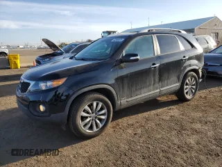 2011 Kia Sorento EX with VIN 5XYKUDA20BG118826, listed as a Copart auction lot 48350835 with 187,302 mi miles and Salvage Title. Bid and sale history available at carsss.com. Image 1.