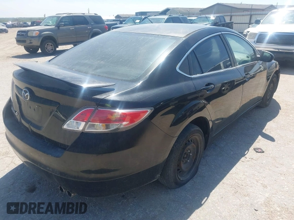 2010 Mazda 6 i Sport with VIN 1YVHZ8BH6A5M12688, listed as a IAAI auction lot 41703464 with 197,006 mi miles. Bid and sale history available at carsss.com. Image 4.