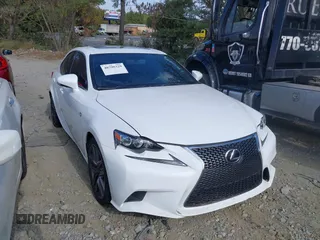 2014 Lexus IS 350 with VIN JTHBE1D20E5003596, listed as a IAAI auction lot 40790329 with 132,011 mi miles. Bid and sale history available at carsss.com. Image 1.