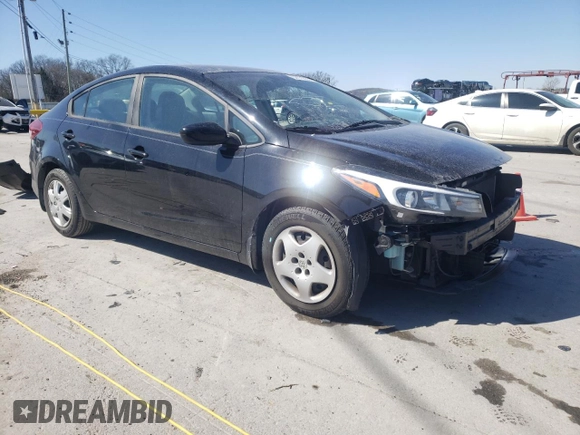 2018 Kia Forte LX with VIN 3KPFK4A70JE245445, listed as a Copart auction lot 50075835 with 76,494 mi miles and Salvage Title. Bid and sale history available at carsss.com. Image 4.