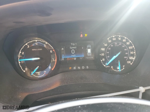 2020 Ford Ranger XL with VIN 1FTER4FH1LLA46620, listed as a Copart auction lot 47880205 with 74,210 mi miles and Salvage Title. Bid and sale history available at carsss.com. Image 9.