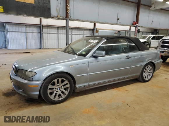 2004 BMW 3 Series 325Ci with VIN WBABW33434PL33682, listed as a Copart auction lot 86275284 with 135,699 mi miles and Salvage Title. Bid and sale history available at carsss.com. Image 1.