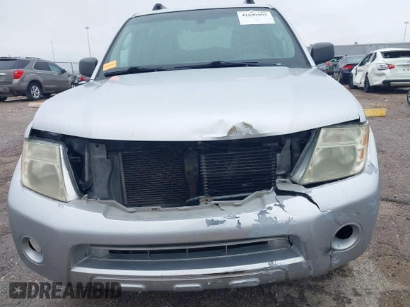 2010 Nissan Pathfinder S with VIN 5N1AR1NB0AC623902, listed as a IAAI auction lot 41609905 with 192,321 mi miles and . Bid and sale history available at DreamBid. Image 6.
