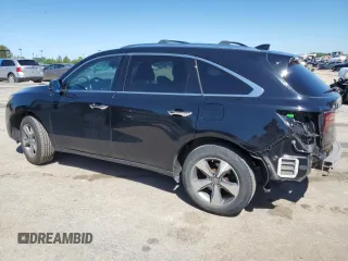 2016 Acura MDX with VIN 5FRYD4H25GB015303, listed as a Copart auction lot 60647054 with 169,759 mi miles and Salvage Title. Bid and sale history available at carsss.com. Image 2.