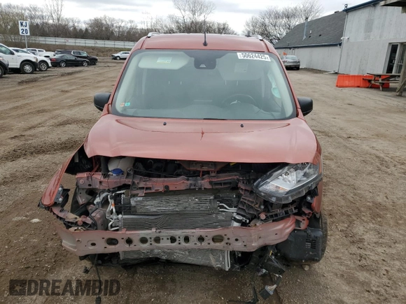 2022 Ford Transit Connect XLT with VIN NM0GE9F25N1509870, listed as a Copart auction lot 50624425 with 14,851 mi miles and Clean title. Bid and sale history available at DreamBid. Image 5.
