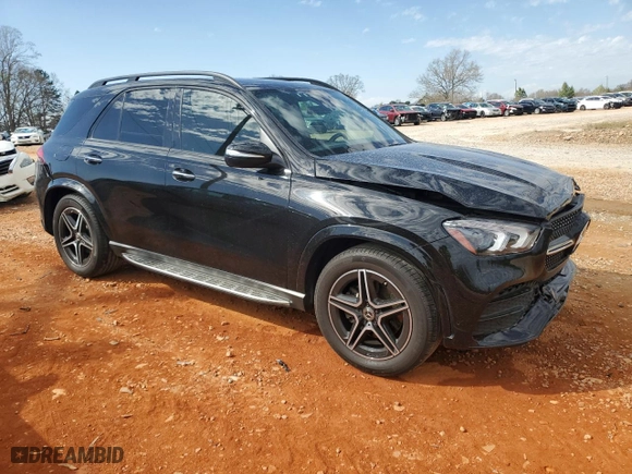 2020 Mercedes-Benz GLE with VIN 4JGFB4KE7LA060016, listed as a Copart auction lot 49994695 with 78,793 mi miles and Salvage Title. Bid and sale history available at carsss.com. Image 4.