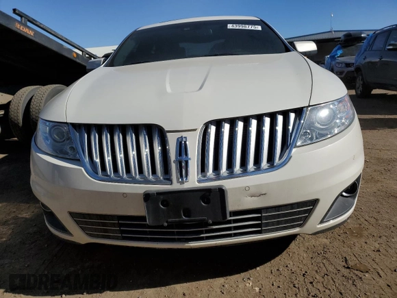 2009 Lincoln MKS with VIN 1LNHM94R59G611484, listed as a Copart auction lot 43998775 with 118,706 mi miles and Salvage Title. Bid and sale history available at DreamBid. Image 5.