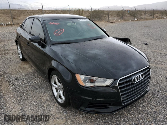 2015 Audi A3 1.8T Premium with VIN WAUACGFF3F1072875, listed as a Copart auction lot 66341402 with 74,630 mi miles. Bid and sale history available at carsss.com. Image 1.