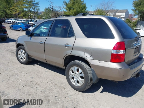 2003 Acura MDX Touring Pkg with VIN 2HNYD18623H549599, listed as a IAAI auction lot 41879934 with 242,896 mi miles. Bid and sale history available at carsss.com. Image 3.