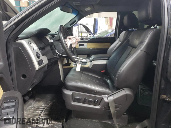 2011 Ford F-150 Lariat with VIN 1FTFW1E61BFB89740, listed as a Copart auction lot 45482805 with 142,851 mi miles and Salvage Title. Bid and sale history available at carsss.com. Image 7.