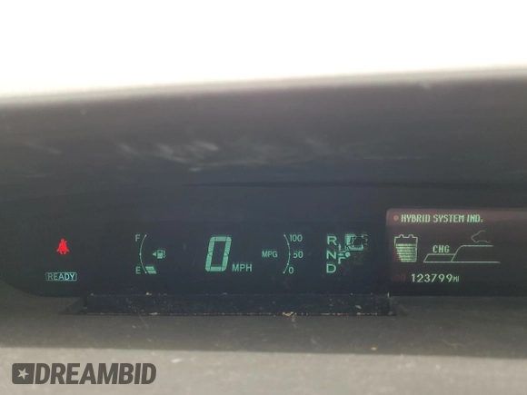 2015 Toyota Prius Four with VIN JTDKN3DUXF0436954, listed as a Copart auction lot 54655255 with 123,799 mi miles and Salvage Title. Bid and sale history available at DreamBid. Image 9.