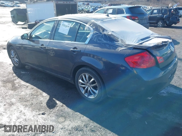 2007 Infiniti G35 G35x with VIN JNKBV61F67M802327, listed as a IAAI auction lot 41533619 with 144,613 mi miles and . Bid and sale history available at DreamBid. Image 3.
