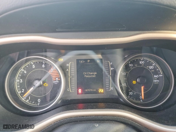 2017 Jeep Cherokee Latitude with VIN 1C4PJMCS5HW628693, listed as a Copart auction lot 41810365 with 167,079 mi miles and Salvage Title. Bid and sale history available at carsss.com. Image 9.