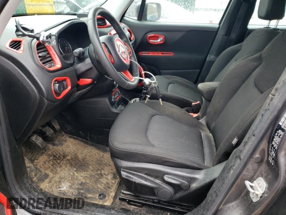 2016 Jeep Renegade Sport with VIN ZACCJBAW5GPD03336, listed as a Copart auction lot 50492275 with 116,001 mi miles and Salvage Title. Bid and sale history available at carsss.com. Image 7.