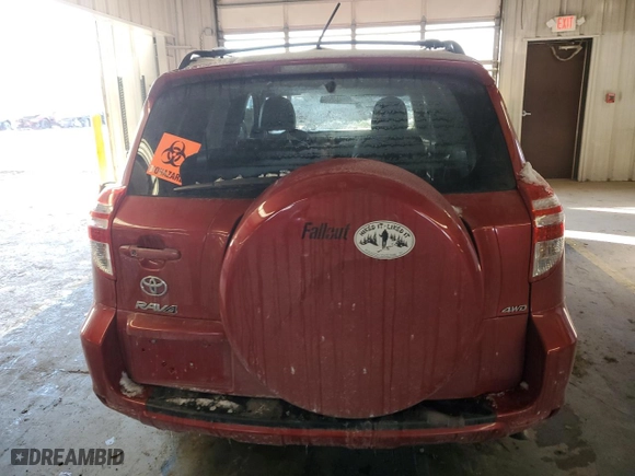 2011 Toyota RAV4 Ltd with VIN 2T3DF4DV1BW122068, listed as a Copart auction lot 45185855 with 0 mi miles and Salvage Title. Bid and sale history available at carsss.com. Image 6.