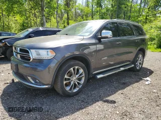2015 Dodge Durango Limited with VIN 1C4RDJDG6FC850523, listed as a Copart auction lot 61655435 with 194,066 mi miles and Clean title. Bid and sale history available at DreamBid. Image 1.