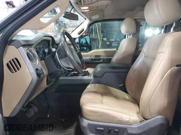 2013 Ford F-350 XL with VIN 1FT8X3B6XDEB21872, listed as a Copart auction lot 53127805 with 102,484 mi miles and Salvage title. Bid and sale history available at DreamBid. Image 7.