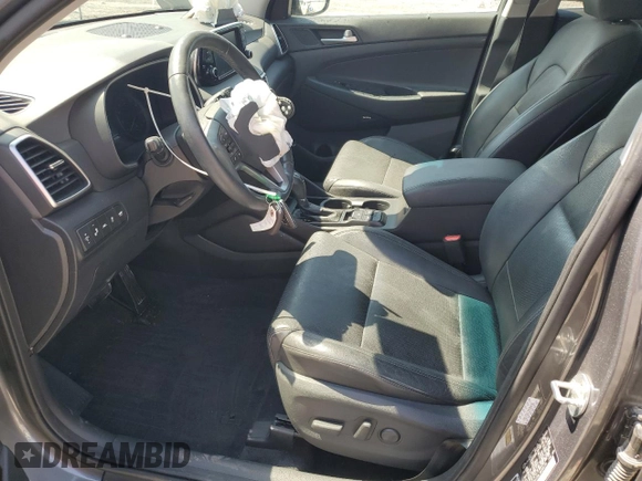 2021 Hyundai Tucson SEL z VIN KM8J33AL1MU306155, wystawiony jako Copart lot #53405475 z przebiegiem 51 930 mil mil oraz Szkoda całkowita • Salvage title. Historia ofert i sprzedaży dostępna na DreamBid. Obrazek 7.