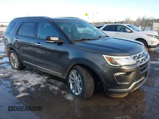 2018 Ford Explorer Limited with VIN 1FM5K8F89JGA86327, listed as a IAAI auction lot 41618224 with 117,007 mi miles and . Bid and sale history available at carsss.com. Image 1.