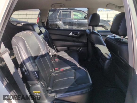 2018 Nissan Pathfinder S with VIN 5N1DR2MM0JC642391, listed as a Copart auction lot 53089395 with 91,571 mi miles and Salvage Title. Bid and sale history available at DreamBid. Image 11.