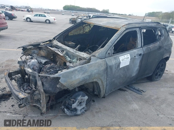 2024 Jeep Compass Trailhawk with VIN 3C4NJDDN5RT588722, listed as a IAAI auction lot 42177559 with Not provided miles and . Bid and sale history available at DreamBid. Image 6.
