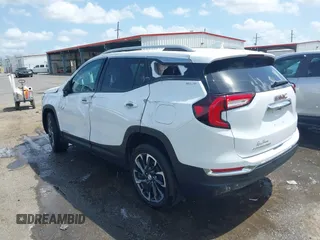 2024 GMC Terrain SLT with VIN 3GKALPEG5RL383688, listed as a IAAI auction lot 41838067 with 12,867 mi miles and . Bid and sale history available at DreamBid. Image 3.