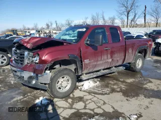 2009 GMC Sierra 2500HD SLE z VIN 1GTHK596X9E159061, wystawiony jako Copart lot #88771435 z przebiegiem 344 473 mil mil oraz Szkoda całkowita • Salvage title. Historia ofert i sprzedaży dostępna na DreamBid. Obrazek 1.