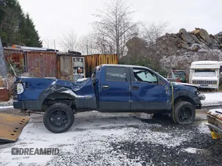 2010 Ford F-150 XL with VIN 1FTFW1EV7AFB50429, listed as a IAAI auction lot 40956419 with 1 mi miles. Bid and sale history available at carsss.com. Image 10.