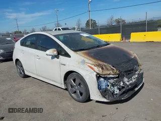 2015 Toyota Prius Four with VIN JTDKN3DU3F0421146, listed as a IAAI auction lot 41688145 with 122,750 mi miles. Bid and sale history available at carsss.com. Image 1.