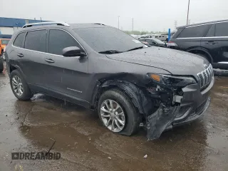 2019 Jeep Cherokee Latitude Plus z VIN 1C4PJMLX0KD299898, wystawiony jako Copart lot #56904625 z przebiegiem 93 064 mil mil oraz Szkoda całkowita • Salvage title. Historia ofert i sprzedaży dostępna na DreamBid. Obrazek 4.