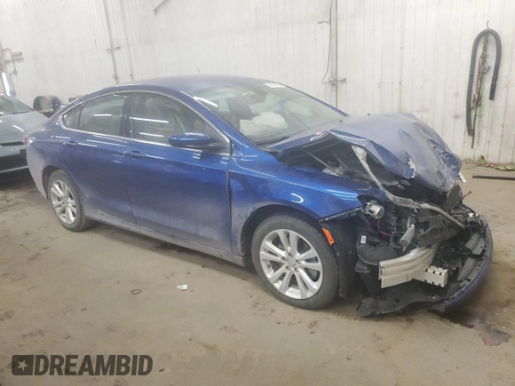 2016 Chrysler 200 Limited with VIN 1C3CCCAB0GN187733, listed as a Copart auction lot 53002965 with 98,223 mi miles and Salvage Title. Bid and sale history available at carsss.com. Image 4.
