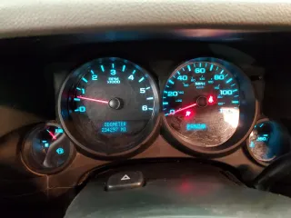 2011 Chevrolet Silverado 1500 Work Truck with VIN 1GCRKPE03BZ143879, listed as a Copart auction lot 81769184 with 234,297 mi miles and Salvage Title. Bid and sale history available at carsss.com. Image 9.