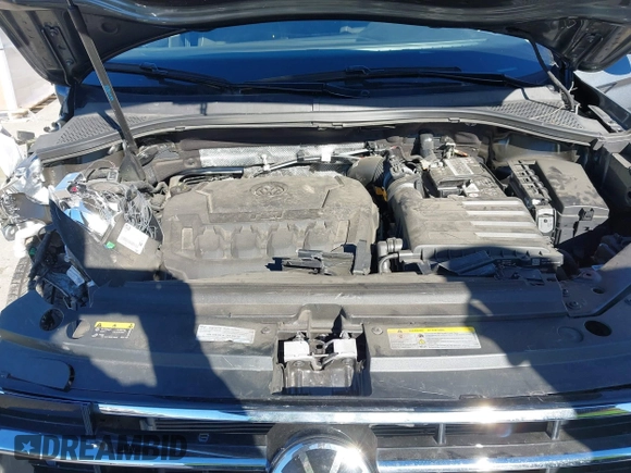 2022 Volkswagen Tiguan S with VIN 3VV1B7AX9NM055507, listed as a IAAI auction lot 41383597 with 25,546 mi miles and . Bid and sale history available at DreamBid. Image 10.