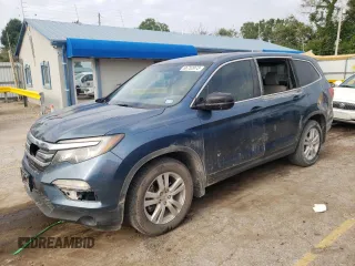 2016 Honda Pilot LX with VIN 5FNYF5H19GB034770, listed as a Copart auction lot 56752073 with 157,131 mi miles and Clean Title. Bid and sale history available at carsss.com. Image 1.