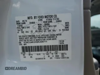 2011 Ford Escape Hybrid with VIN 1FMCU4K3XBKA56711, listed as a Copart auction lot 59789395 with 159,812 mi miles and Salvage title. Bid and sale history available at DreamBid. Image 13.