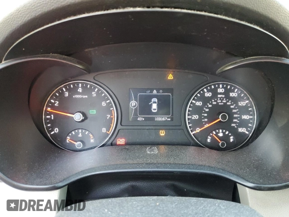 2016 Kia Optima LX z VIN 5XXGT4L30GG115340, wystawiony jako Copart lot #86964074 z przebiegiem 103 167 mil mil oraz Szkoda całkowita • Salvage title. Historia ofert i sprzedaży dostępna na DreamBid. Obrazek 9.